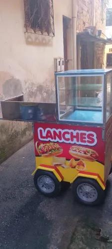 Carrinho de lanches 