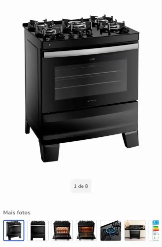 Fogão Atlas 5 Bocas Agile.