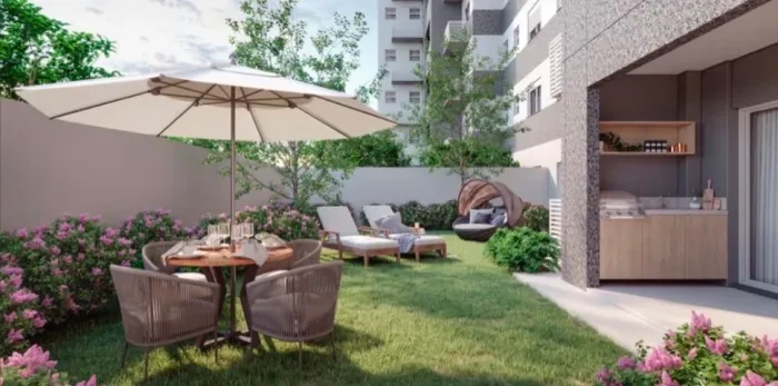 COD Condomínio clube | 2 quartos com suite e varanda gourmet 