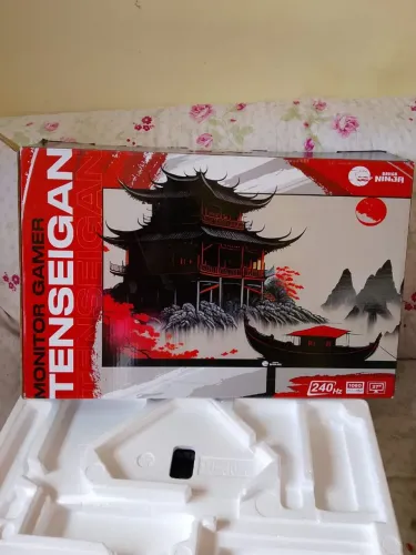 Monitor Gamer Ninja Tenseigan 27" IPS 240Hz 1ms Full HD - Completo