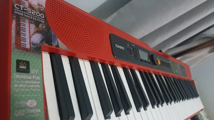 Teclado Cássio CT-200 + Pedal
