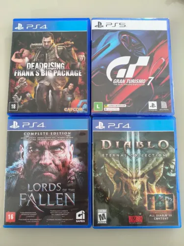 Jogos ps4 e ps5 