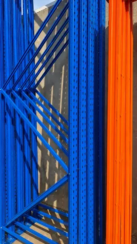 Porta Pallet Seminovo - Estrutura Metálica Industrial