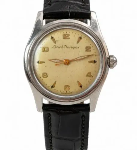 Girard-Perregaux vintage corda manual aço 34 mm