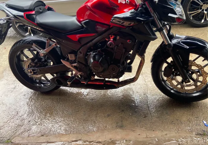 Escapamento esportivo cb500f