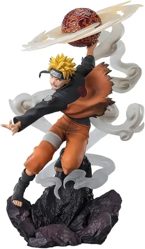 Naruto Shippuden -Naruto Uzumaki Lava Release Rasenshuriken- Bandai Figuarts Zero