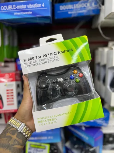 Controle Sem Fio Xbox 360 2.4GHz 9m Compat?vel com Xbox 360 Fat e Slim [video game]