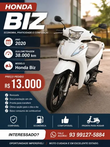 Biz em boa condições