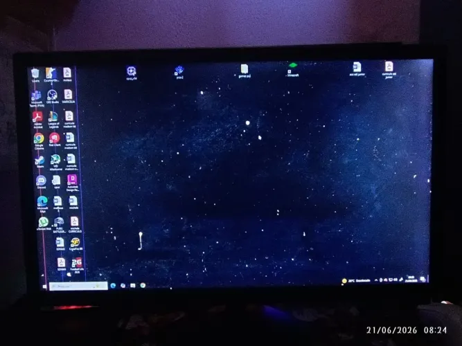 Monitor PCTOP 21,5 Pol full hd (1080p) #LEIA A DESCRIÇÃO#