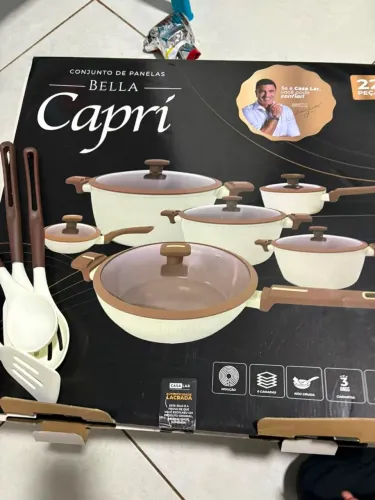 Jogo de panela bella capri