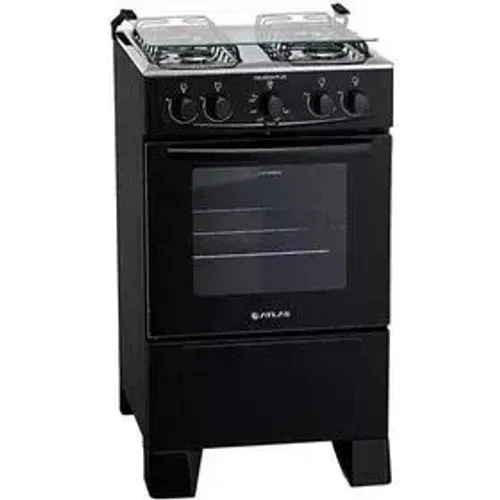 Fogão Atlas Plus 4 Bocas Acendimento Manual Mesa de Inox - (Fazemos Entregas)!!!