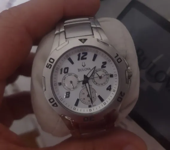 Relógio BULOVA Marine Star Mult ORIGINAL RELIQUIA CAIXA MANUAL