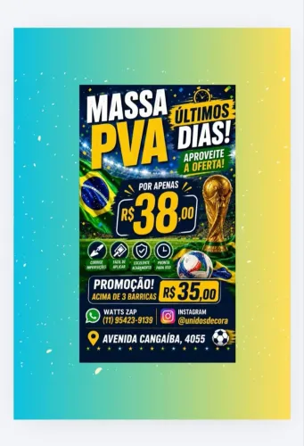 Massa Corrida PVA 25kl