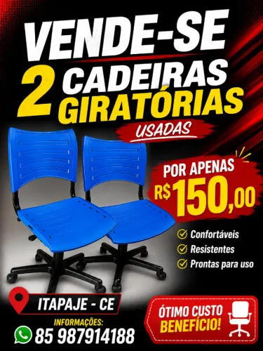 CADEIRA GIRATORIA