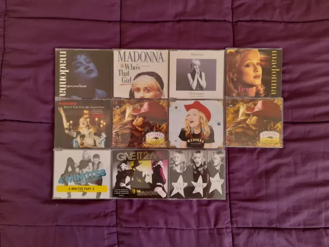Madonna Lote de CDs Singles REMIXES.