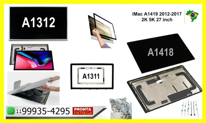 Acessorios imac Apple 27" A1312, 21.5" A1311, 24" A1225, 20" A1224, 20" A1207 Mac Min   De
