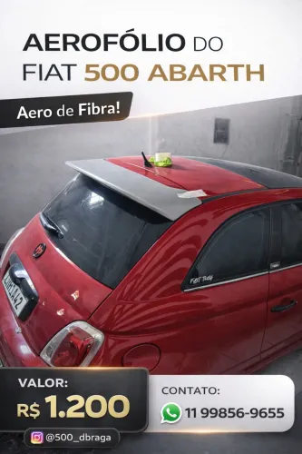 Aerofolio fiat 500 abarth