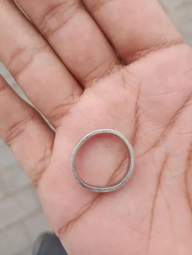 Alianças Compromisso Prata Foscas 3,5mm 6g