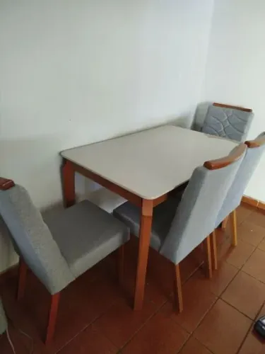 Mesa Allegra 1,20m c 4 cadeiras 