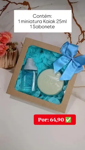 Kit masculino para presentear 