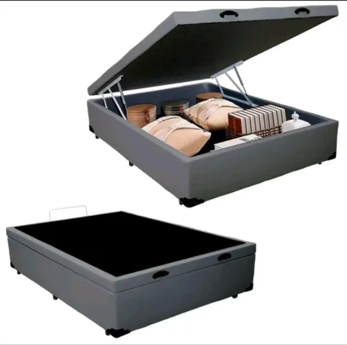 Cama de casal baú