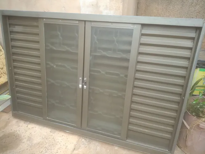 Janela Veneziana Multiflex Em Aço 120 X 150 X 16 Cm 6 Folhas Silenfort Sasazaki