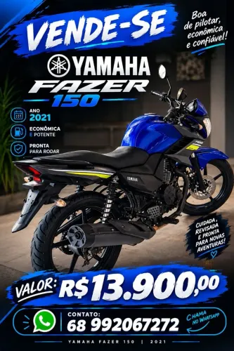 VENDO MOTO FAZER 150