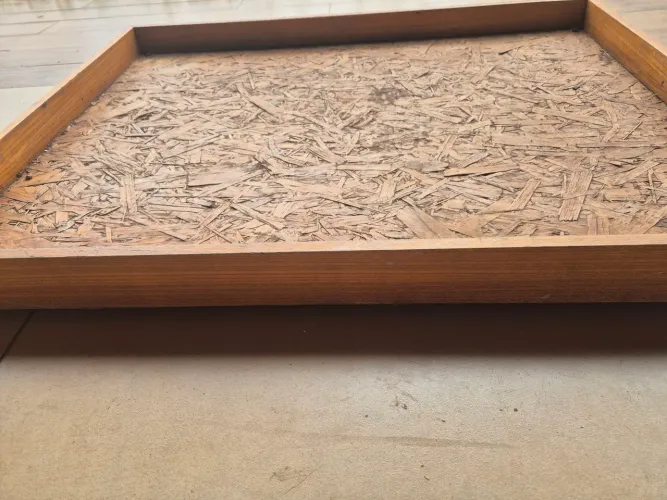 Base Organizadora / Tabuleiro em Madeira OSB Grande (100x80 cm)