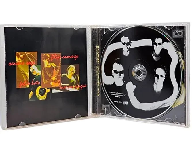 Cd Quatro Fatos - Eu Quero Mais - 1997 - Pop Rock Nacional
