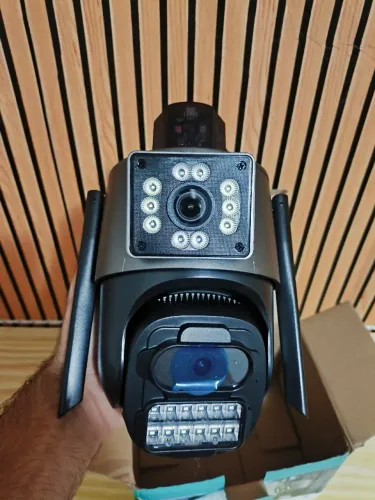 CAMERA DE SEGURANÇA WIFI DUPLA