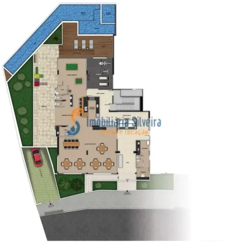 Cobertura 4 quartos , 4 vagas livres , lazer no Bairro Palmares