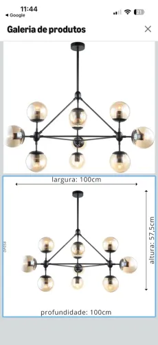 Lustre pendente
