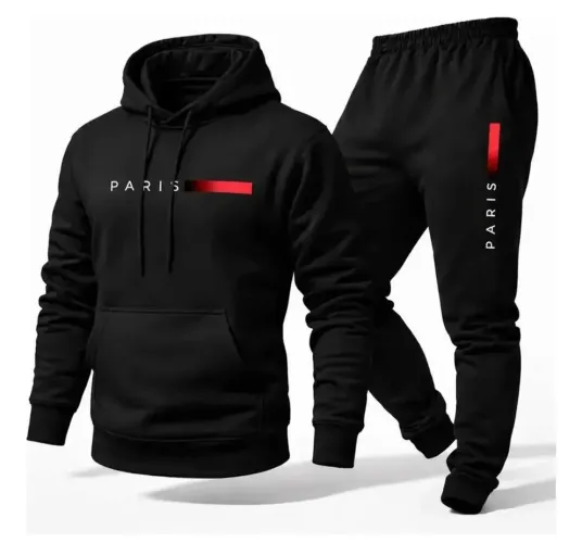 Conjunto moletom masculino e feminino estampado