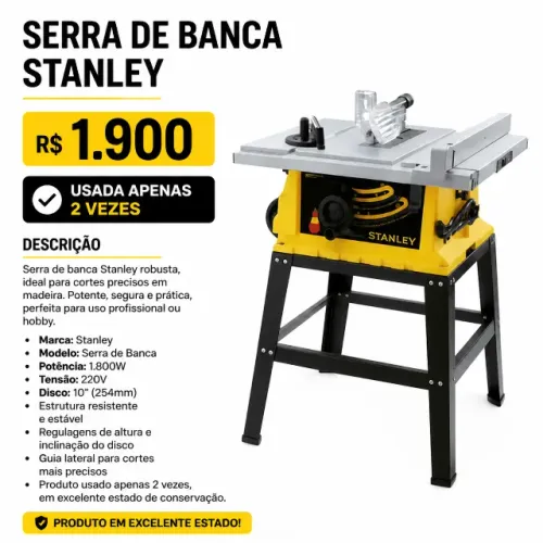 Serra de bancada