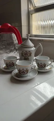 Jogo de Chá de porcelana