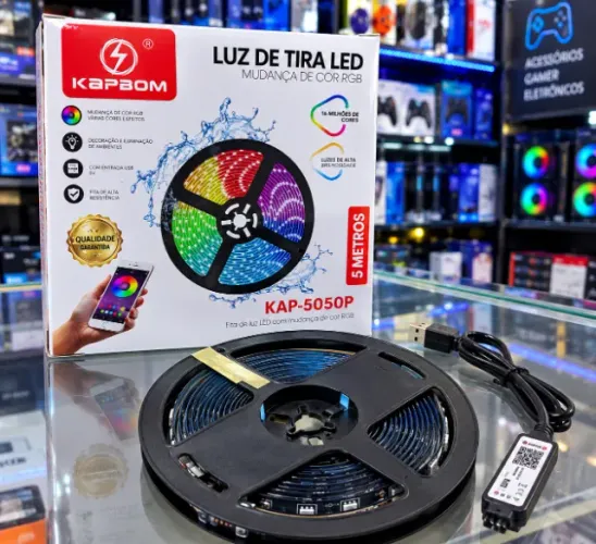 fita de led ritimo musical
