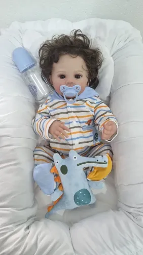 Bebê Reborn toda em silicone PROMOÇÃO