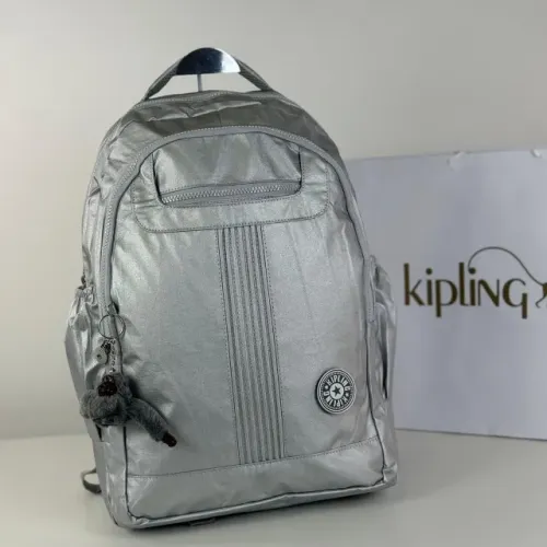 Mochila Plisada Metalizada Kipling 