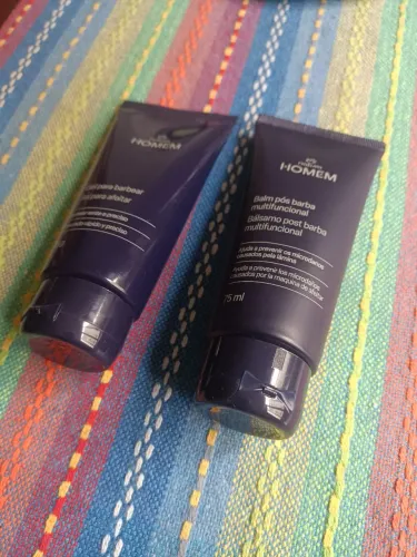 Gel para Barbear e Balm pós Barba / Natura Homem
