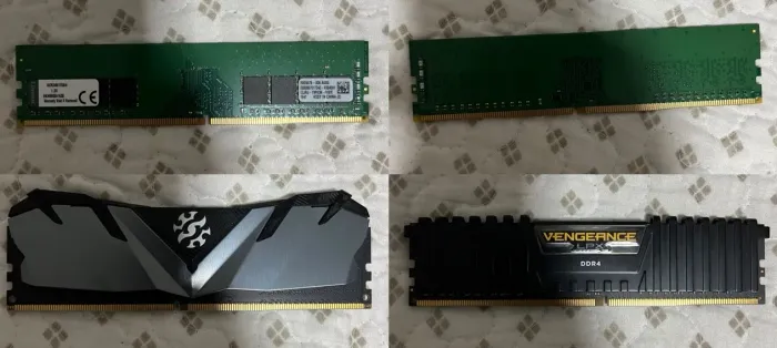 Memorias RAM DDR4 - 4gb e 8gb