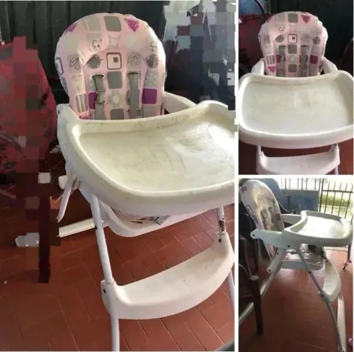 Cadeira de alimentação infantil 