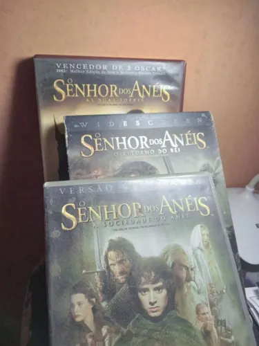 Dvd Senhor dos aneis a trilogia 
