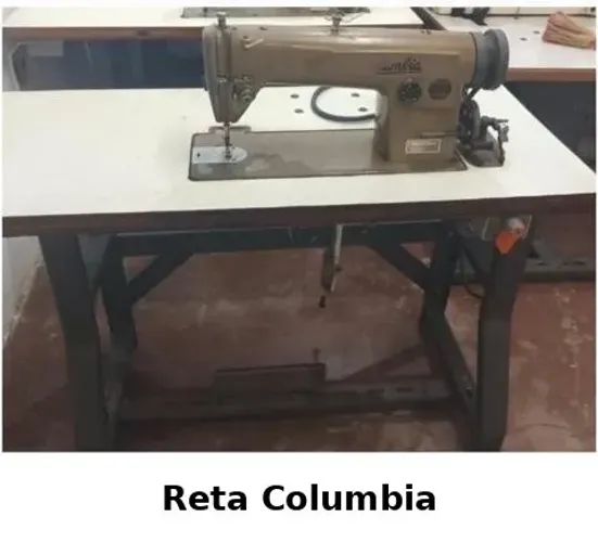 Máquina de Costura Reta Columbia (TRIFÁSICA)