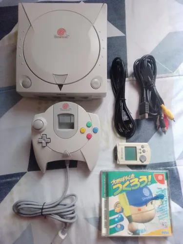 Console Dreamcast japonês