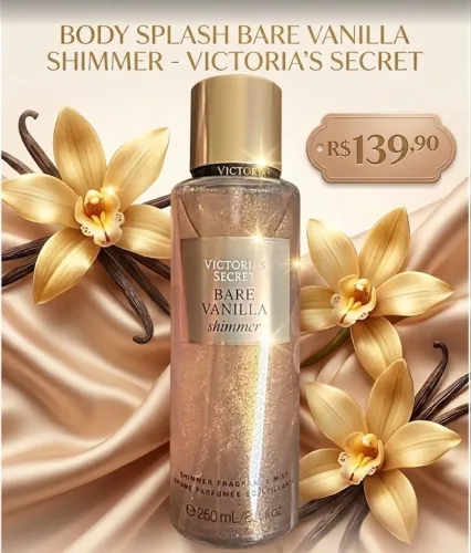 Perfume Victoria Secrets - Bare Vanilla (body splash)