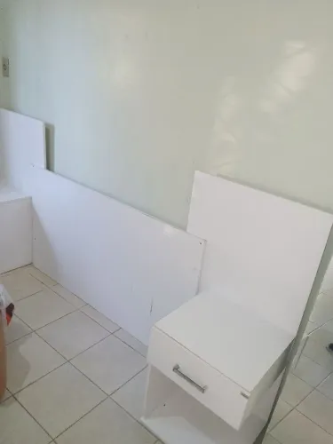 Cabeceira box casal em Mdf
