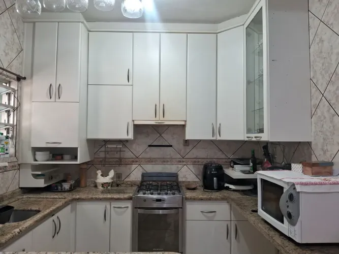 Cozinha com fogão 