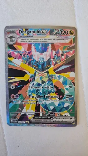 Carta pokemon Dragapult ex (Rara Ilustração Especial / Special Illustration Rare)