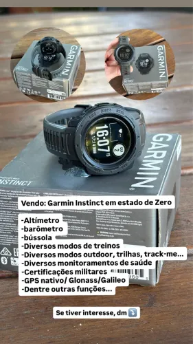 GARMIN INSTINCT Em estado de Zero