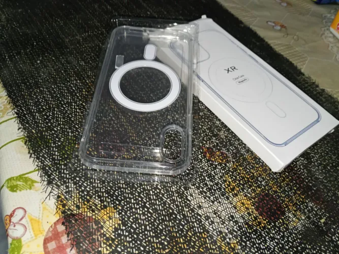 Kit Capa Magsafe + 3 Películas Cerâmica 9D iPhone XR / 11 (Novo)